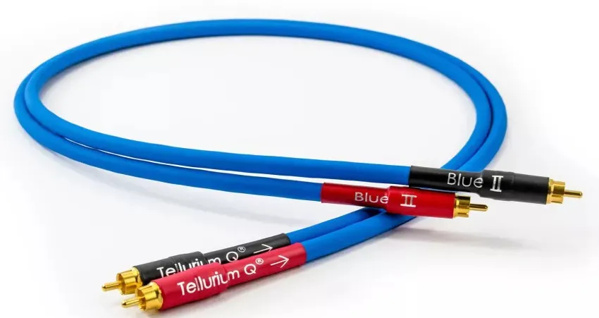 Tellurium Q Blue II RCA 1.0m - TRANSPORT GRATIS - 10 rat 0 procent
