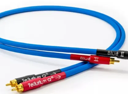 Tellurium Q Blue II RCA 1.0m - TRANSPORT GRATIS - 10 rat 0 procent
