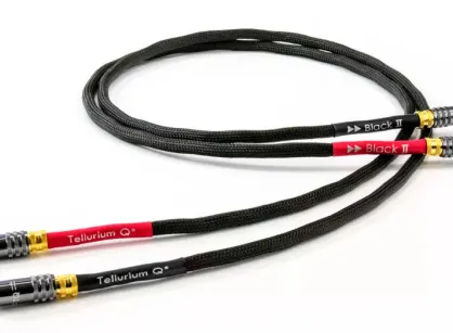 Tellurium Q Black II RCA 1.0m - TRANSPORT GRATIS - 10 rat 0 procent