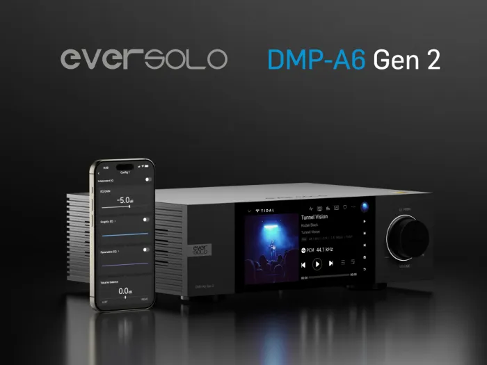 Nowa druga generacja streamera Eversolo DMP-A6