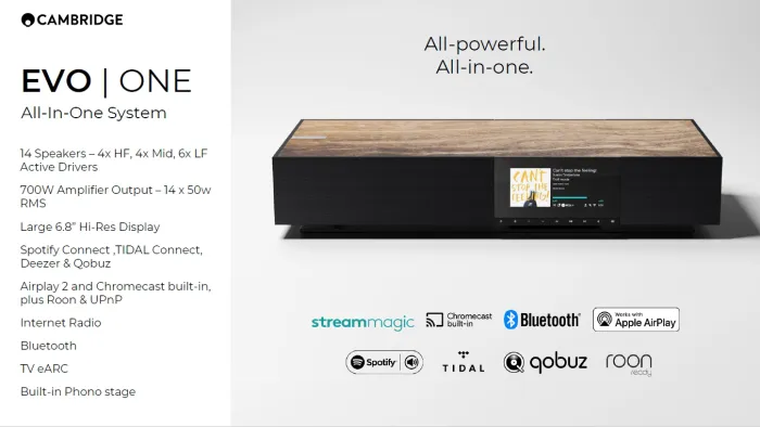 Cambridge Audio Evo One test opis opinia