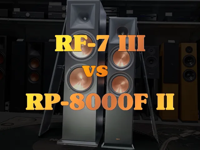 Klipsch RF-7 III vs RP-8000 II - Porównanie kolumn głośnikowch