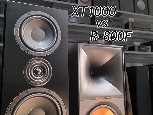 Heco Aurora XT 1000 vs Klipsch R-800F porównanie kolumn podłogowych