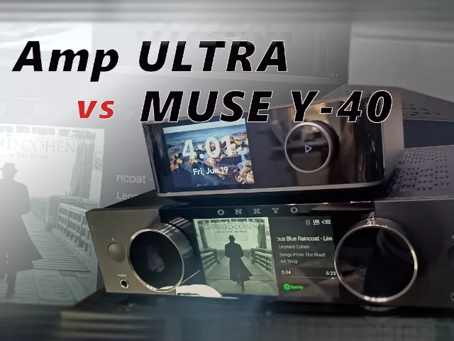 Wiim Amp Ultra vs Onkyo MUSE Y-40 Porównanie wzmacniaczy klasy D